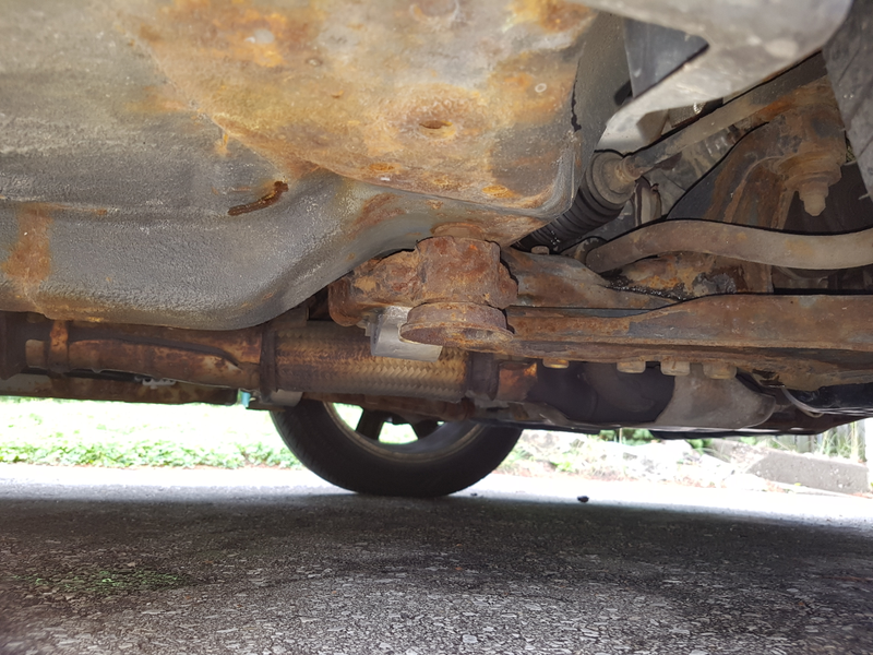 Illustration for article titled "Hm, the Maxima hasn't felt the best lately. I wonder what the underside looks like?"